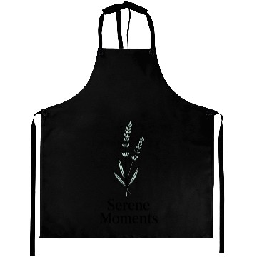 Discover Serene Moments Lavender Calm Aprons