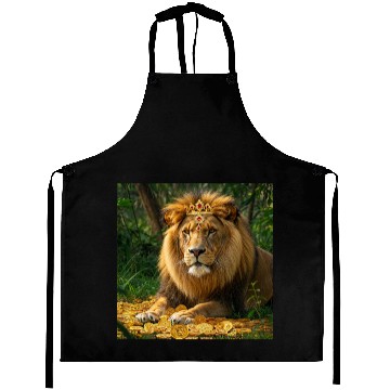 Discover Lion coin Aprons