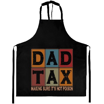 Discover Dad Tax Making Sure It's Not Poison Father's Day Aprons