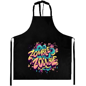 Discover Zombee Zombie Graffiti Aprons