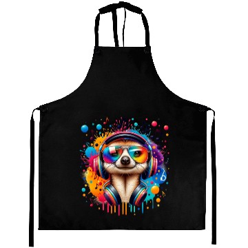 Discover Meerkish Beats Colorful Aprons