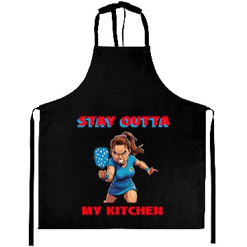 Discover Stay Outta My Kitchen (Pickleball) Aprons