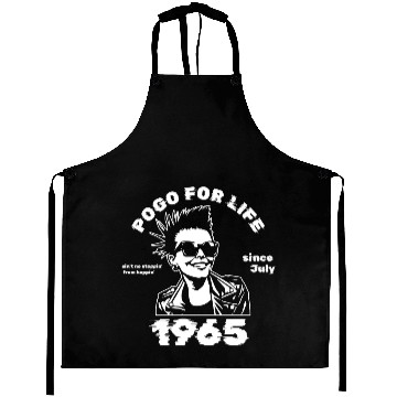 Discover 60th Birthday Pogo For Life Since 07/1965 Aprons