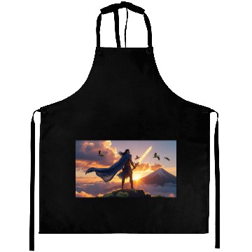 Discover Rise of the Lone Warrior Aprons