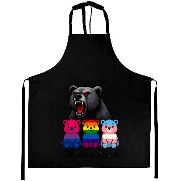 Discover Mama Bear Pride Cubs Aprons