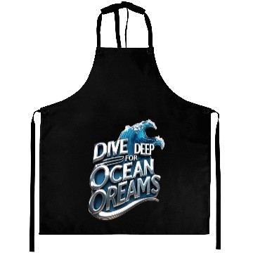 Discover Ocean Dream Depths Wave Reverie Aprons