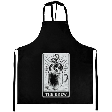 Discover The Brew Tarot Card – Coffee Divination Art Aprons