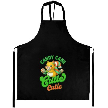 Discover Candy Cane Cutie – Sweet Squirrel Holiday Design Aprons