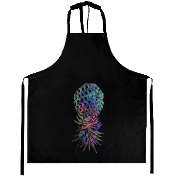 Discover Neon Pineapple Aprons