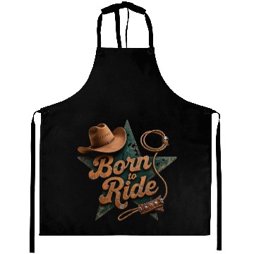 Discover Born to Ride – Cowboy Spirit Aprons