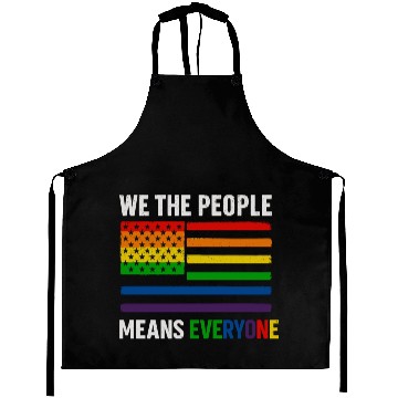 Discover Everyone's Rainbow Flag Aprons