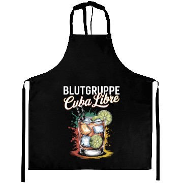 Discover Blutgruppe Cuba Libre Cocktail Bartender Aprons