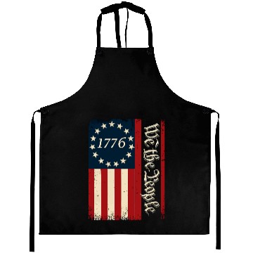 Discover Distressed 1776 Betsy Ross Flag We The People Aprons