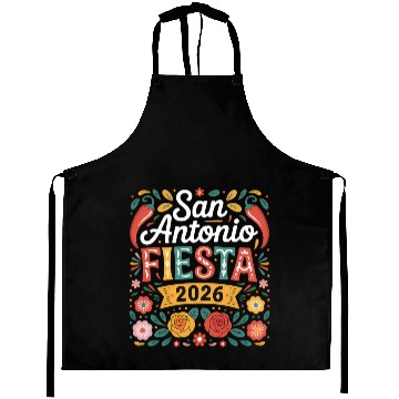 Discover San Antonio 2026 Fiesta Cinco De Mayo Texas Aprons