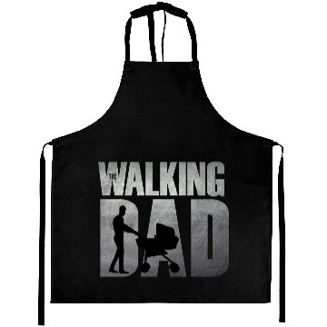 Discover The Walking Dad Funny Father Design Aprons