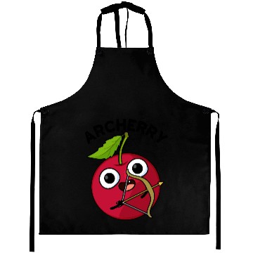 Discover Archerry Funny Fruit Archery Pun Aprons