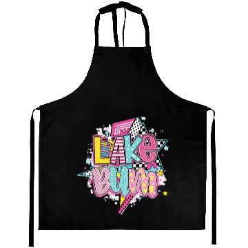 Discover Lake Bum Summer Vacation Aprons