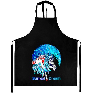 Discover Art-Gil Horse 1 Surreal Horses from another world Aprons