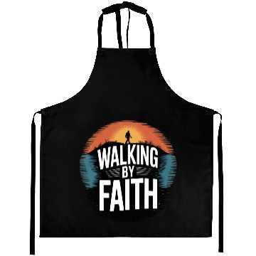 Discover Walking by Faith Aprons