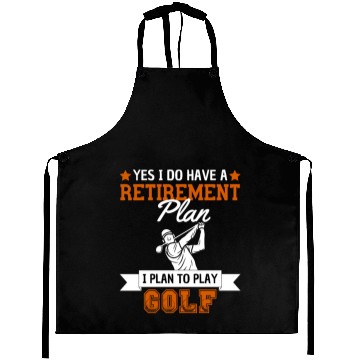 Discover Retirement Plan Play Golf Retired Aprons