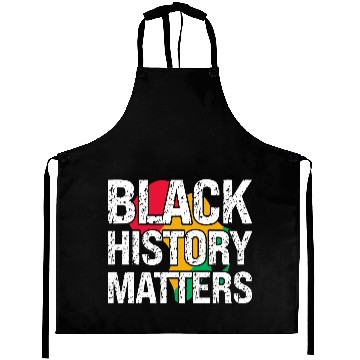 Discover Black History Matters Aprons