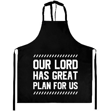 Discover Our Lord Has Great Plan For Us Christian Faith T-S Aprons