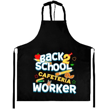 Discover Back To School Cafeteria Worker Proud Lunch Lady Aprons