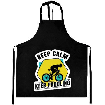 Discover Keep calm keep paddling Aprons