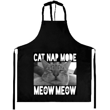 Discover Cute Sleeping Kitty - Meow Meow Aprons
