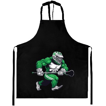 Discover Green Bigfoot Lacrosse Aprons