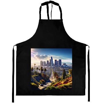 Discover los angeles city. Aprons