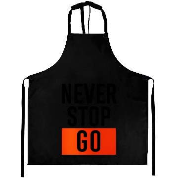 Discover Don’t Quit – Keep Going Bold Aprons