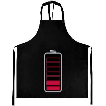 Discover Great Low Battery Icon Aprons Aprons