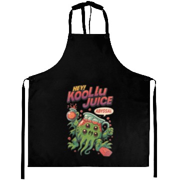 Discover Abyssal Tentacle Juice – Retro Psychedelic Aprons
