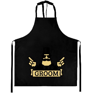 Discover Pointing Groom (Stag Night / Bachelor Party / 2C) Aprons