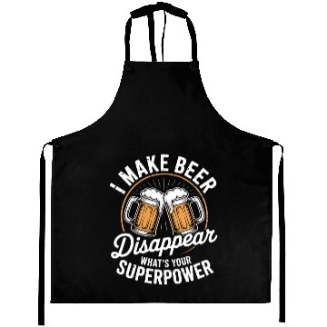 Discover I Make Beer Disappear Superpower? Aprons