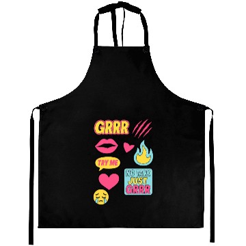 Discover Sticker Grrr – TikTok Baddie Pack Aprons