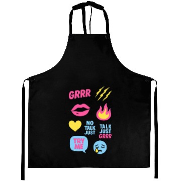 Discover Sticker Grrr – TikTok Baddie Pack Aprons