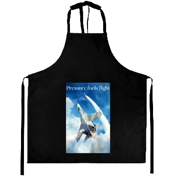 Discover Pressure fuels flight Aprons