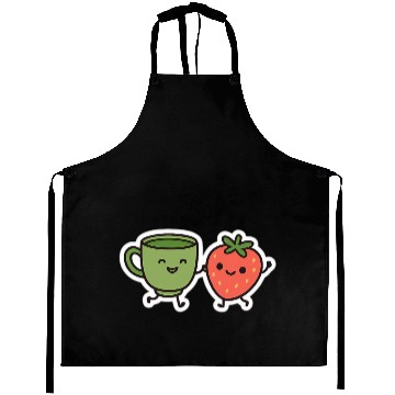 Discover Matcha & Berry Besties Aprons