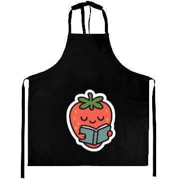 Discover Bookish Strawberry Aprons