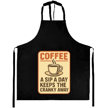 Discover Coffee Humor Inspirational Sign Aprons
