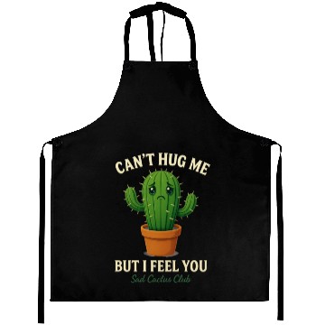 Discover Sad Cactus Club Aprons