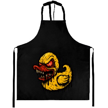 Discover Evil Duck – Crazy Horror Cartoon Aprons