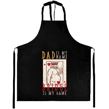 Discover Bridge Player Dad Aprons