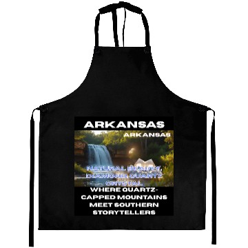 Discover Arkansas Natural Art Aprons