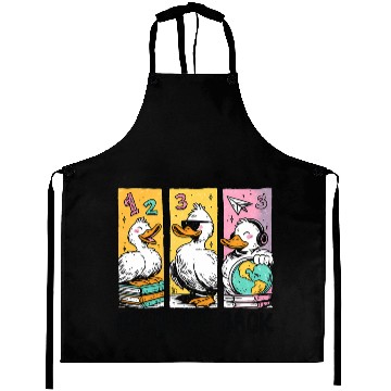 Discover Bruh We Back Silly Goose Back to School Aprons
