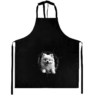Discover Pomeranian Pop-Out Aprons