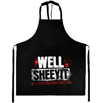 Discover Funny Well Sheeyit Aprons