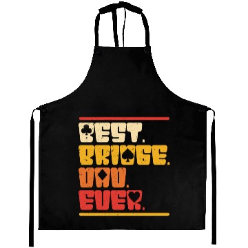 Discover Bridge Player Best bridge Dad Ever Aprons
